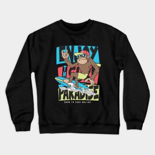 Enjoy the surf paradise Crewneck Sweatshirt